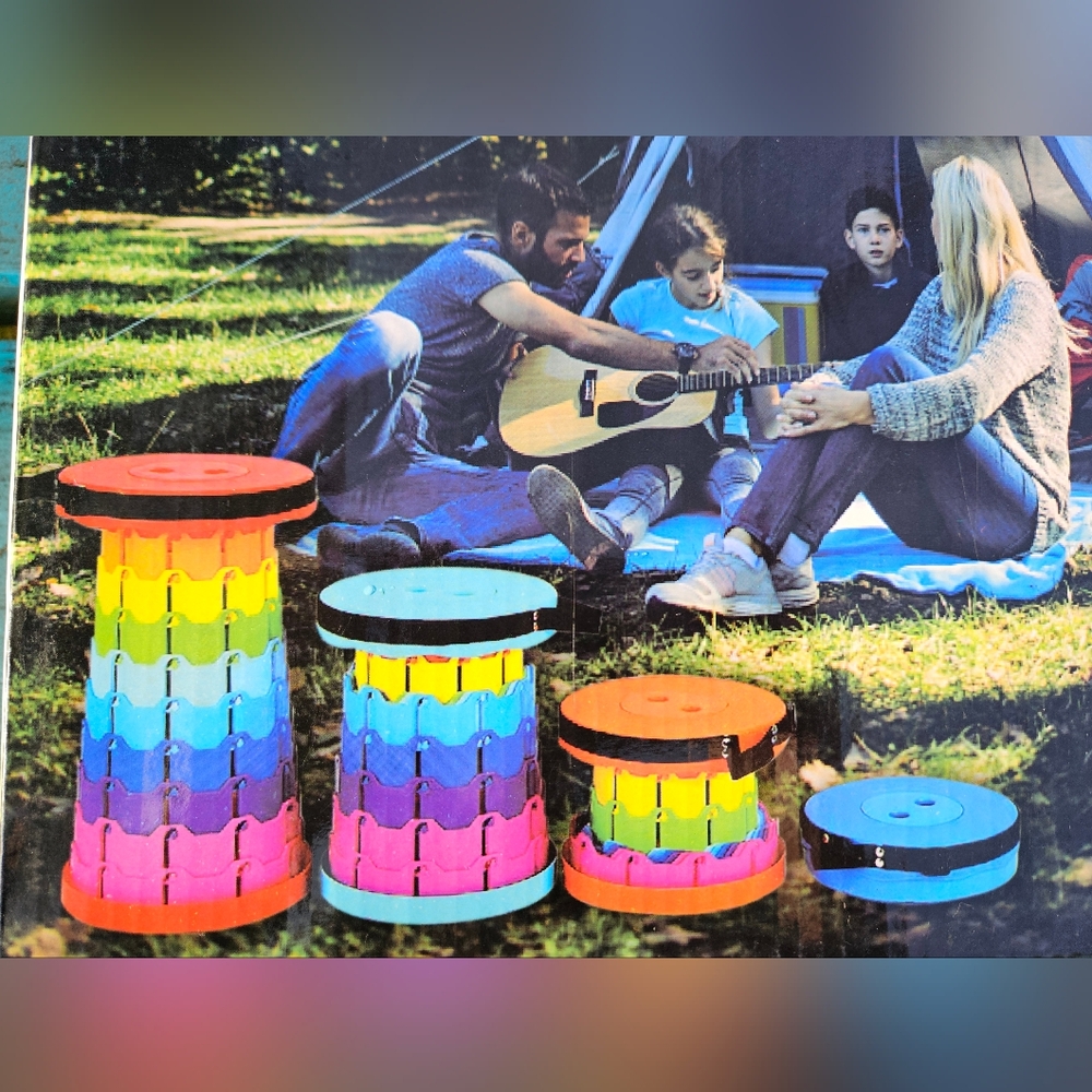 Rainbow Travel Extension Stool - Picture 6 of 6
